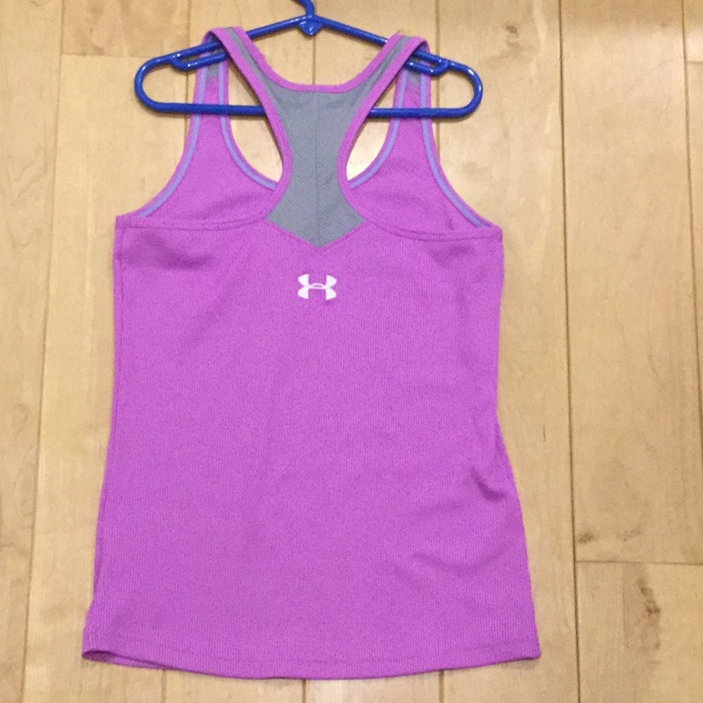 Purple Exercise Tank Top - Picture 2 of 2